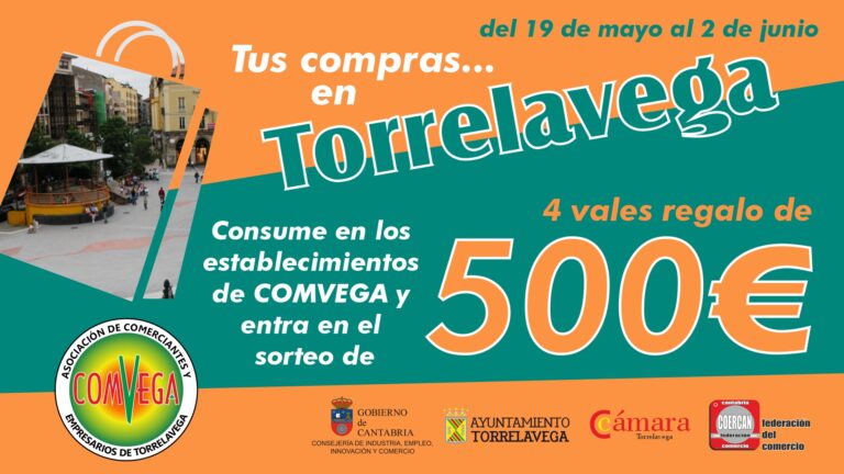 Cartel Tus Compras... En Torrelavega