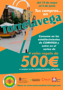 Cartel Tus Compras... En Torrelavega