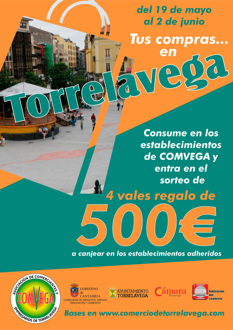 Cartel Tus Compras... En Torrelavega